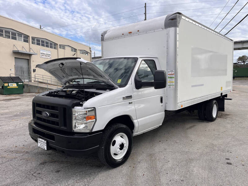 2019 FORD ECONOLINE DRW  E350 16 FT BOX TRUCK CUTAWAY