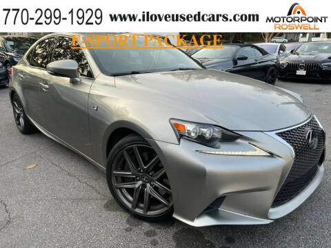 2016 Lexus IS 200t for sale at Motorpoint Roswell in Roswell GA