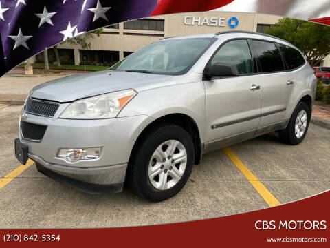 2009 Chevrolet Traverse for sale at CBS MOTORS in San Antonio TX