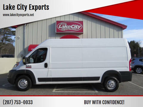 2017 RAM ProMaster for sale at Lake City Exports in Auburn ME