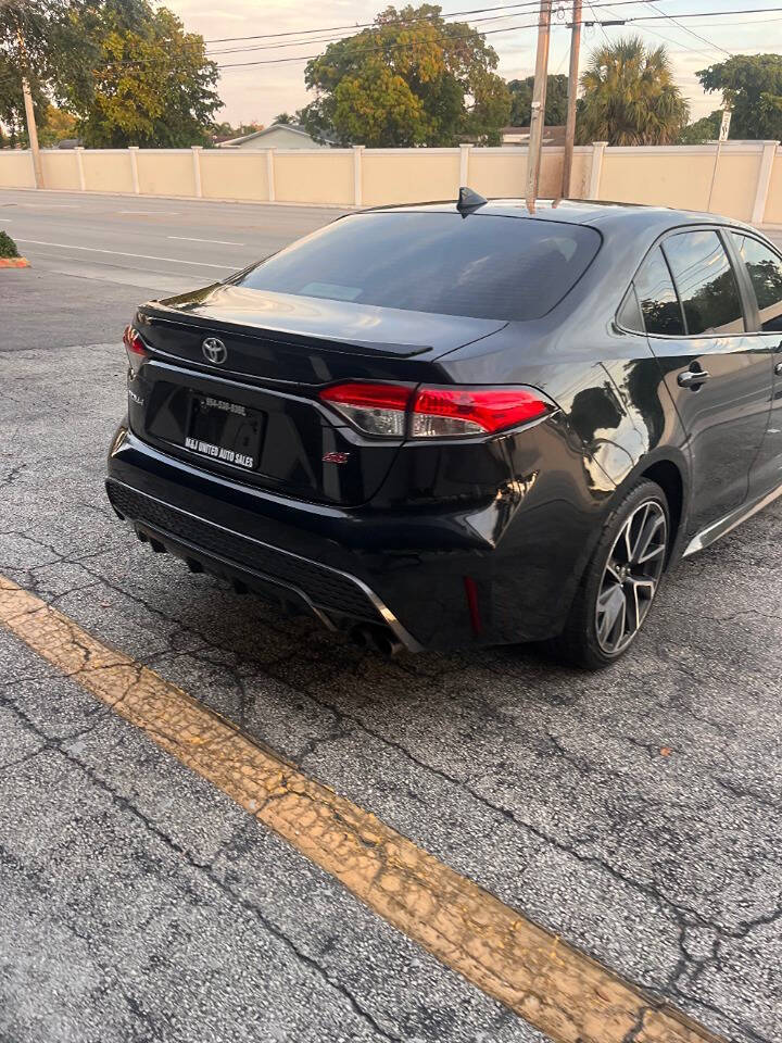 2020 Toyota Corolla for sale at M & J UNITED AUTO SALES in LAUDERDALE LAKES, FL