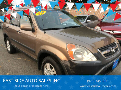 2002 Honda CR-V for sale at EAST SIDE AUTO SALES INC in Paterson NJ