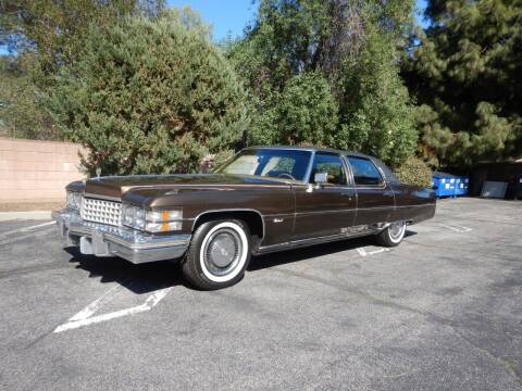 1974 Cadillac Fleetwood for sale at California Cadillac & Collectibles in Los Angeles CA