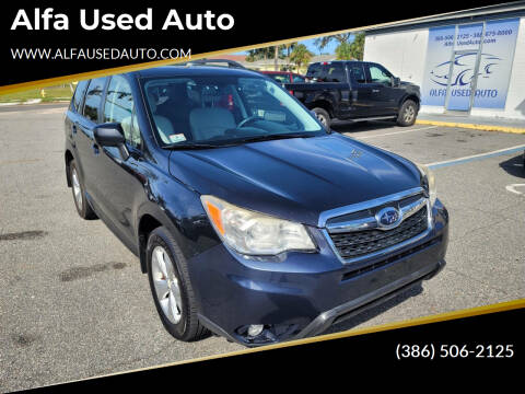 2014 Subaru Forester for sale at Alfa Used Auto in Holly Hill FL