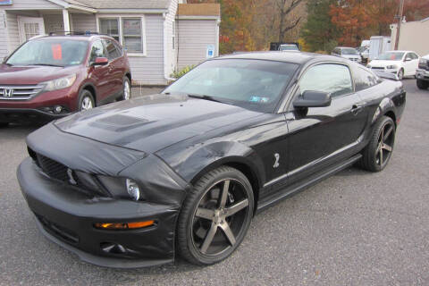 2009 Ford Shelby GT500 for sale at K & R Auto Sales,Inc in Quakertown PA