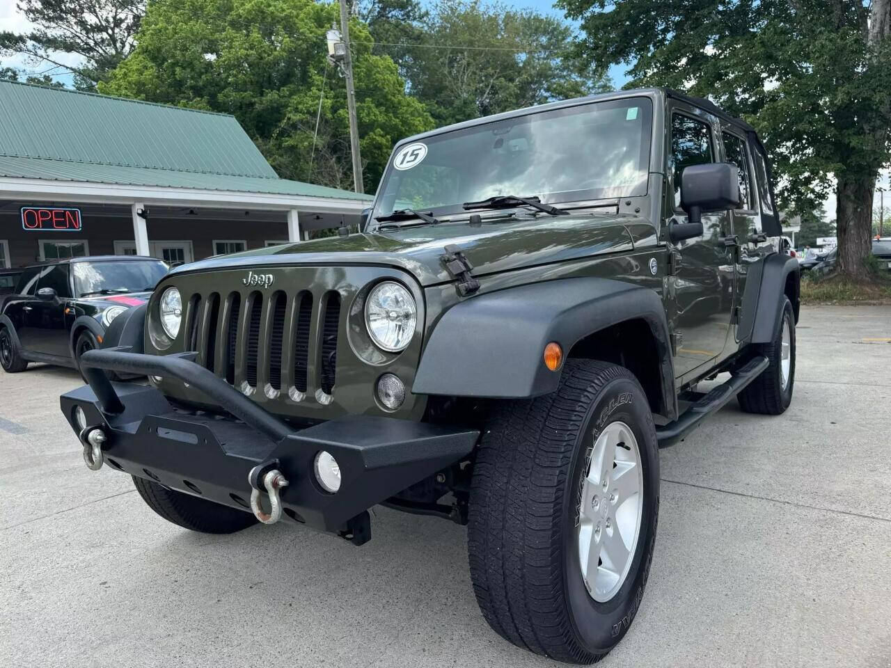 2015 Jeep Wrangler Unlimited for sale at OG Automotive, LLC. in Duluth, GA