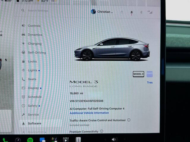 2025 Tesla Model 3 Long Range
