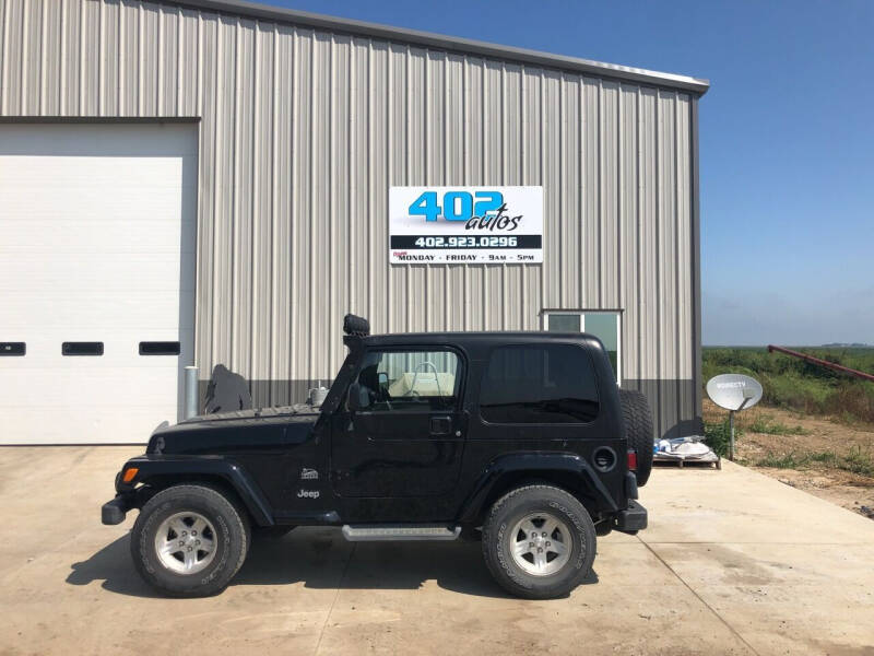 2004 Jeep Wrangler for sale at 402 Autos in Lindsay NE