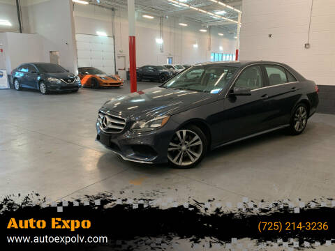 2014 Mercedes-Benz E-Class for sale at Auto Expo in Las Vegas NV