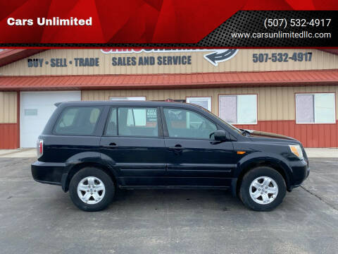 2006 Honda Pilot for sale at Cars Unlimited in Marshall MN