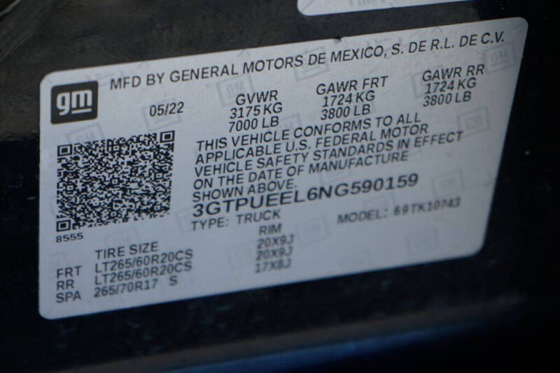 2022 GMC Sierra 1500