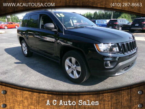 2015 Jeep Compass for sale at A C Auto Sales in Elkton MD