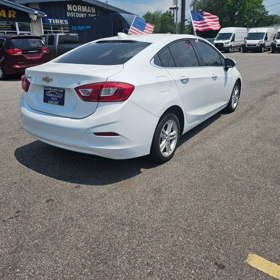 2018 Chevrolet Cruze for sale at Norman's Auto Sales in Cleveland, OH