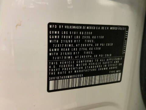 2021 Volkswagen Tiguan S