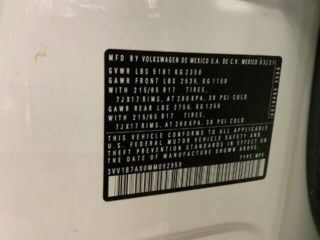 2021 Volkswagen Tiguan S