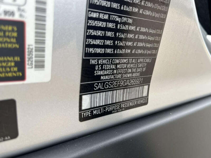 2016 Land Rover Range Rover Supercharged