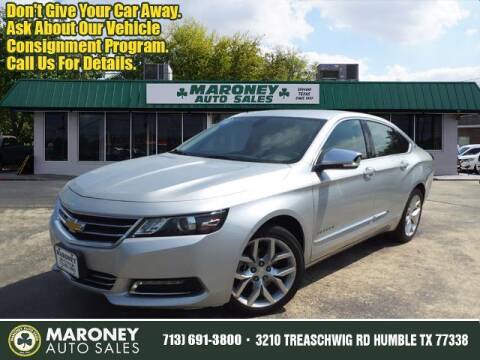 2019 Chevrolet Impala for sale at Maroney Auto Sales in Humble TX
