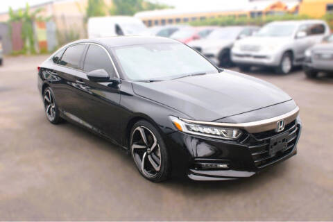 2018 Honda Accord for sale at ALL STAR MOTORS INC in Houston TX