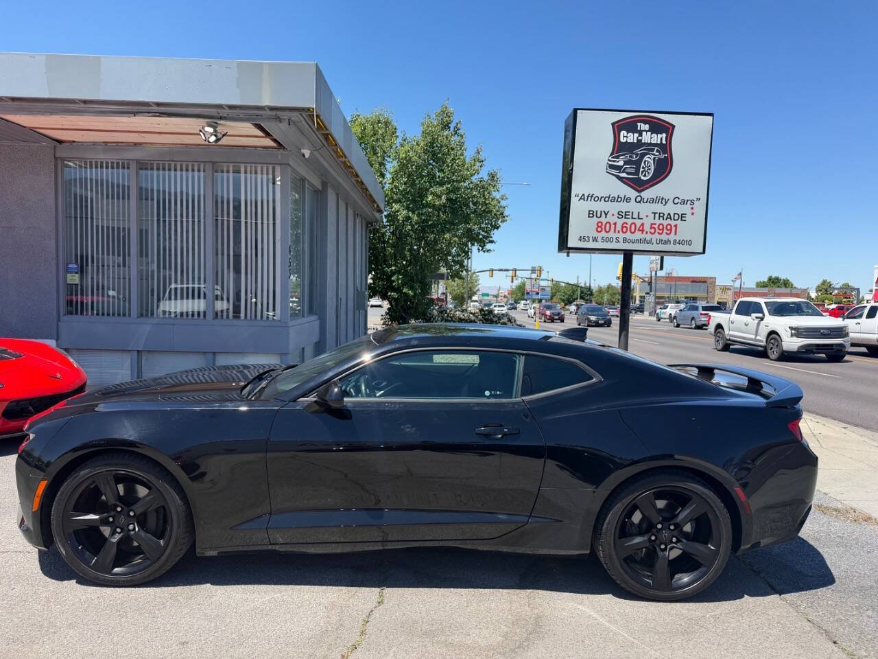 Black 2017 Chevrolet Camaro SS SS 2dr Coupe w/1SS 2