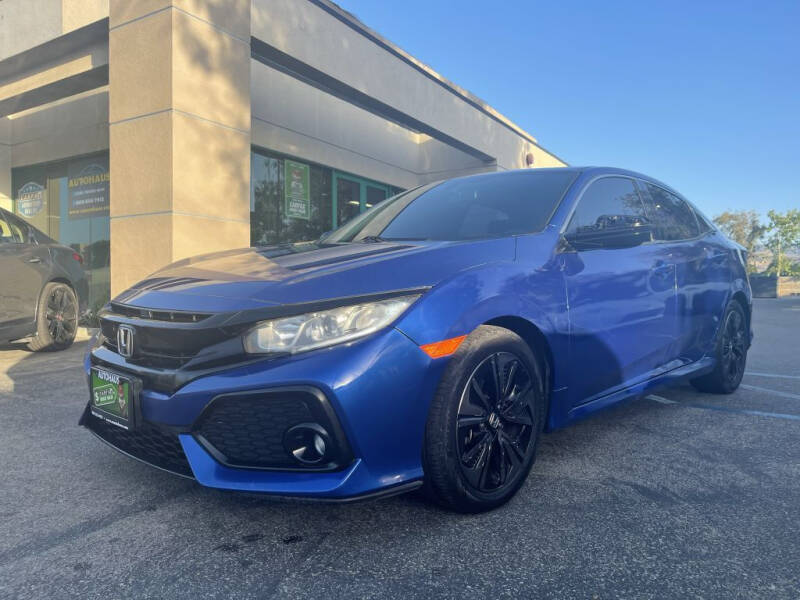 2018 Honda Civic for sale at AutoHaus in Colton CA