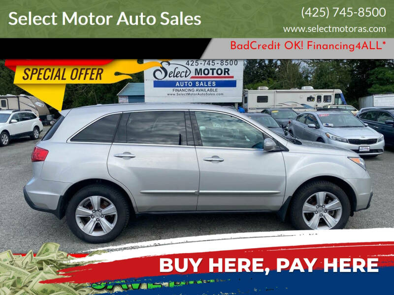 2010 Acura MDX for sale at Select Motor Auto Sales in Lynnwood WA