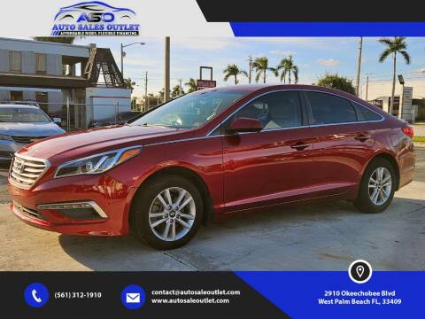 2016 Hyundai Sonata for sale at Auto Sales Outlet in West Palm Beach FL