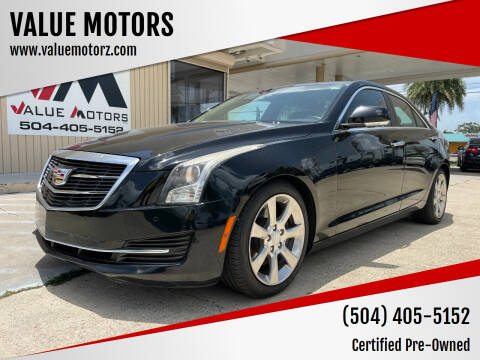 2015 Cadillac ATS for sale at VALUE MOTORS in Kenner LA