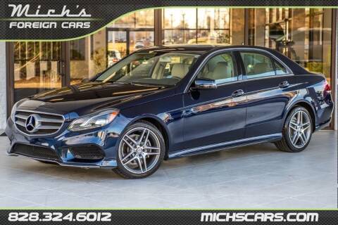 2014 Mercedes-Benz E-Class for sale at Mich's Foreign Cars in Hickory NC