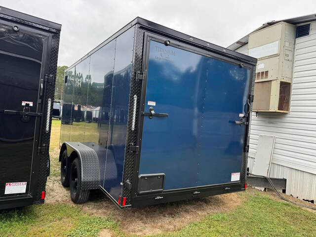 2026 Titanium Cargo 7X14ta INDIGO Blackout Enclose