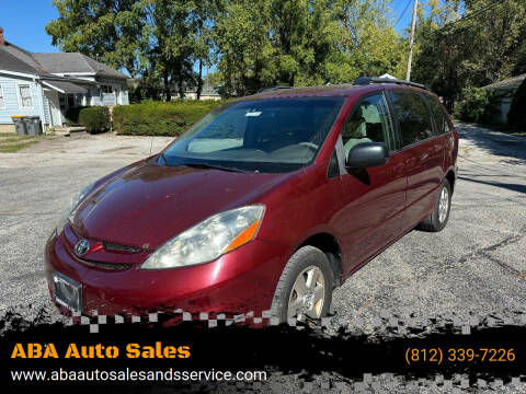 2008 Toyota Sienna for sale at ABA Auto Sales in Bloomington IN