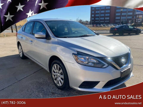 2016 Nissan Sentra for sale at A & D Auto Sales in Joplin MO