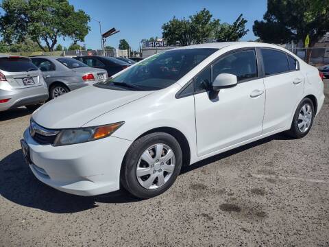 2012 Honda Civic for sale at Larry's Auto Sales Inc. in Fresno CA