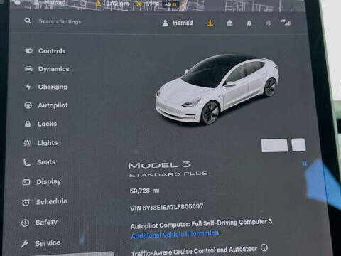 2020 Tesla Model 3 Standard Range Plus