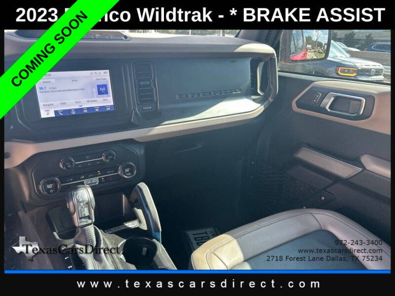 2023 Ford Bronco Wildtrak Advanced