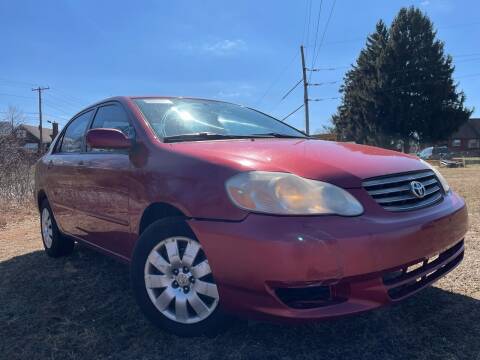 2004 Toyota Corolla for sale at Trocci's Auto Sales in West Pittsburg PA