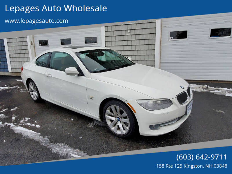 2011 BMW 3 Series for sale at Lepages Auto Wholesale in Kingston NH