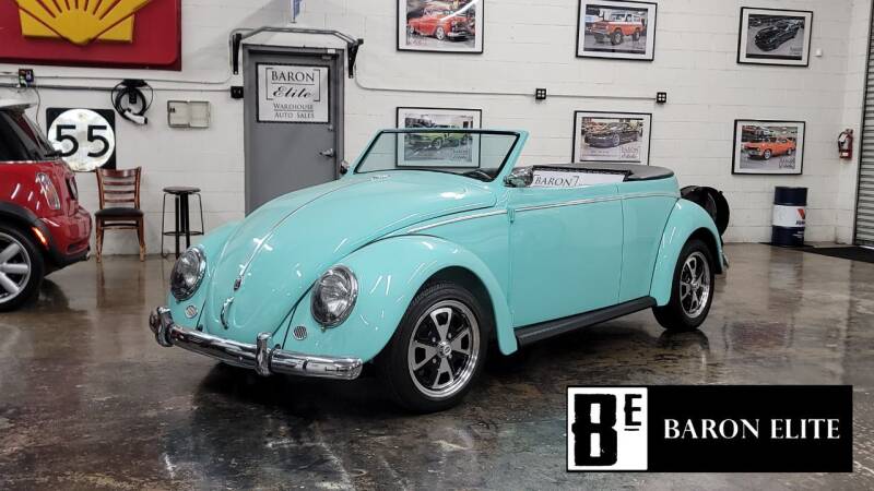 1961 Volkswagen Beetle for sale at Baron Elite in Upland CA