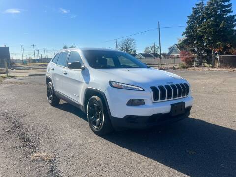 2014 Jeep Cherokee for sale at METRO CITY AUTO GROUP LLC in Lincoln Park MI
