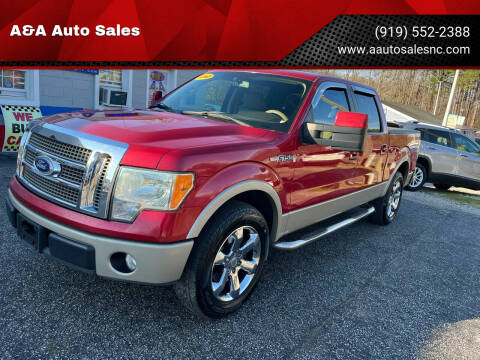 2010 Ford F-150 for sale at A&A Auto Sales in Fuquay Varina NC
