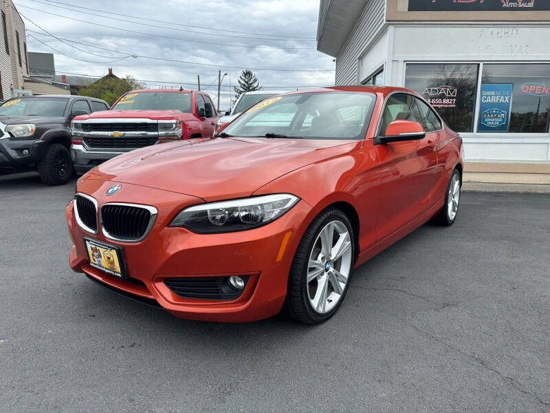 2015 BMW 2 Series for sale at ADAM AUTO AGENCY in Rensselaer NY