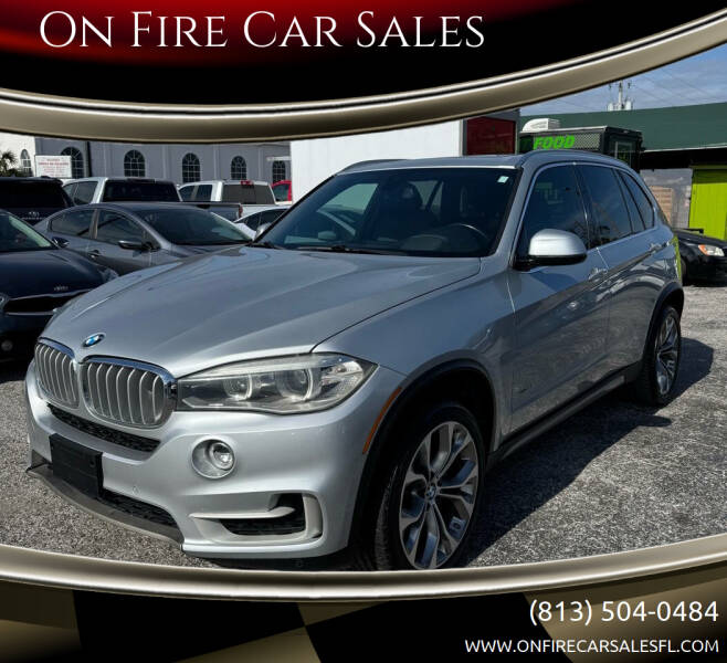 2017 BMW X5 for sale at On Fire Car Sales in Tampa FL