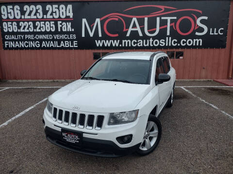 2016 Jeep Compass for sale at MC Autos LLC in Pharr TX