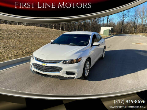 2017 Chevrolet Malibu for sale at First Line Motors in Jamestown IN