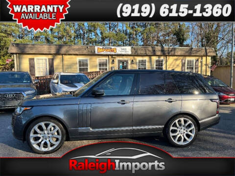 2016 Land Rover Range Rover for sale at Raleigh Imports in Raleigh NC