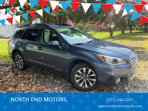 2017 Subaru Outback for sale at NORTH END MOTORS in Newport News VA