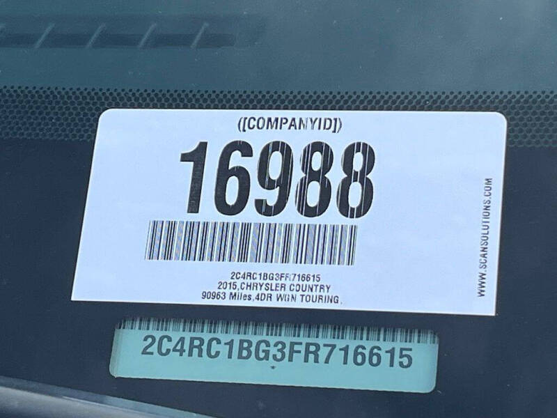 2015 Chrysler Town and Country Touring