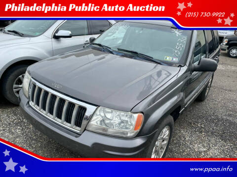 2004 Jeep Grand Cherokee for sale at Philadelphia Public Auto Auction in Philadelphia PA