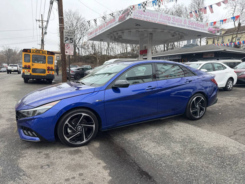 Used 2023 Hyundai Elantra N Line with VIN KMHLR4AF3PU605755 for sale in Paterson, NJ