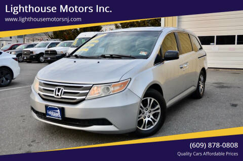 2012 Honda Odyssey for sale at Lighthouse Motors Inc. in Pleasantville NJ