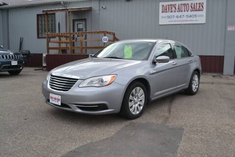 2013 Chrysler 200 for sale at Dave's Auto Sales in Winthrop MN